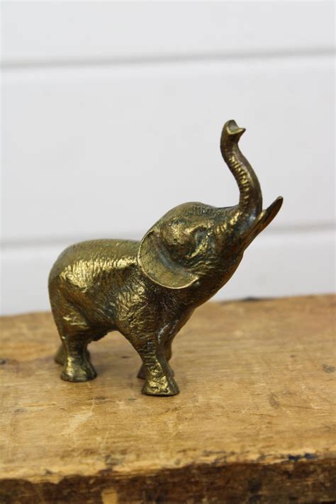 elephant metal figurines